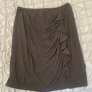 Elegant Gray Women's Skirt